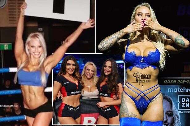 Ebanie Bridges loved wearing G-string as ring girl 'making more than fighters'