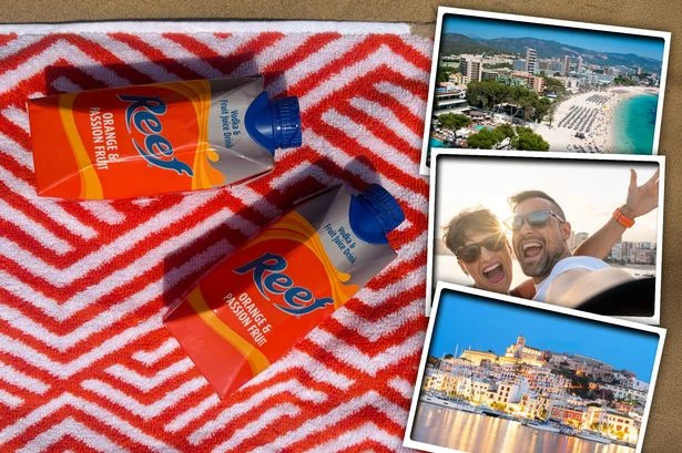 Win a £3000 Holiday with the 2000's icon drink Reef