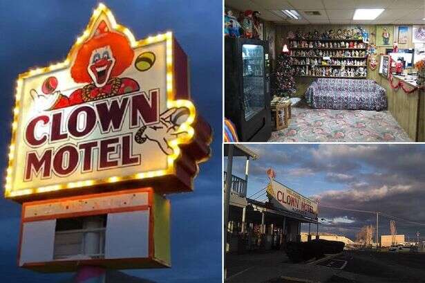 Town's 'haunted infant cemetery' and Clown Hotel where 'you can't sleep due to ghosts'