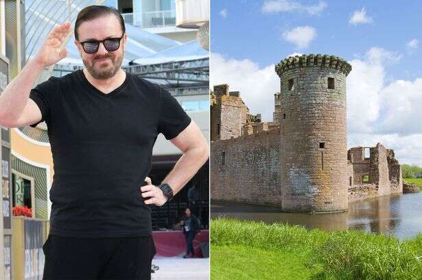 Ricky Gervais fears getting mauled to death as he plans to move into castle