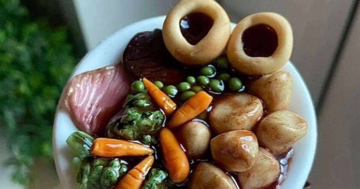 Woman's 'Christmas dinner' slammed as 'minging' - but all is not what it seems