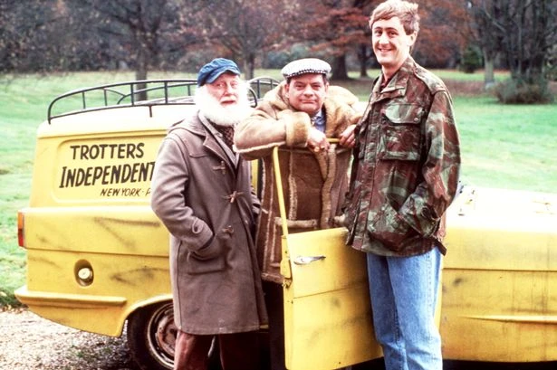 Del Boy's three-wheeler from Only Fools beats the Ghostbusters to nation's fave van