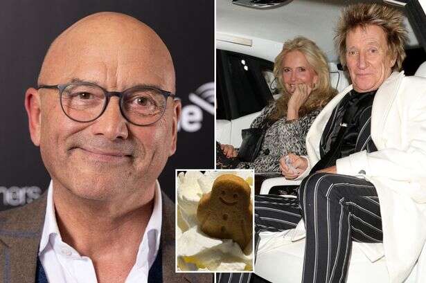 Rod Stewart's wife Penny 'willing to go to authorities' over Gregg Wallace as they break cover