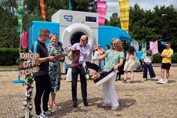 Glastonbury festival-goers to bombard mum and dad with filthy and sweaty clothes
