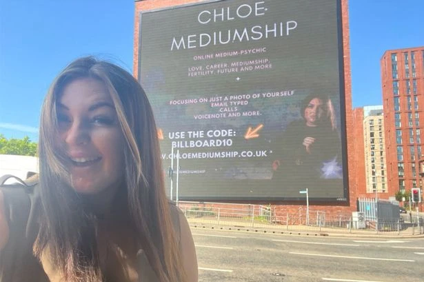 Psychic, 27, claims she is so in tune with spirits that they follow her on holiday