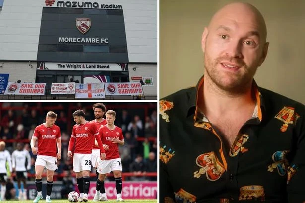 Tyson Fury said he'd buy Morecambe so why won't he save dying club with £162m riches?