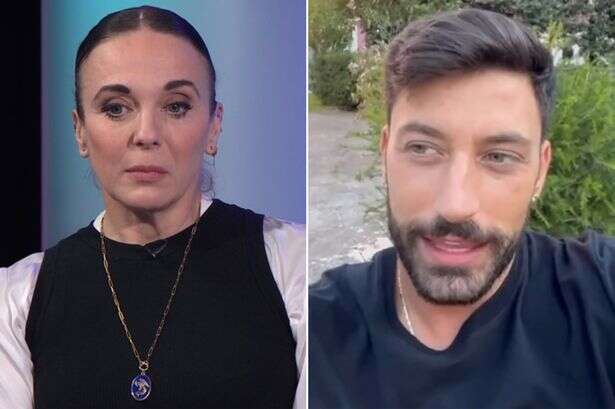 Amanda Abbington lift lid on Giovanni Pernice rift and health scare that made her quit