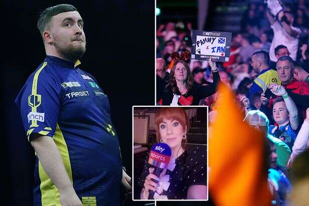 Luke Littler fumes as Glasgow crowd told 'you're not darts fans' and ref has to intervene