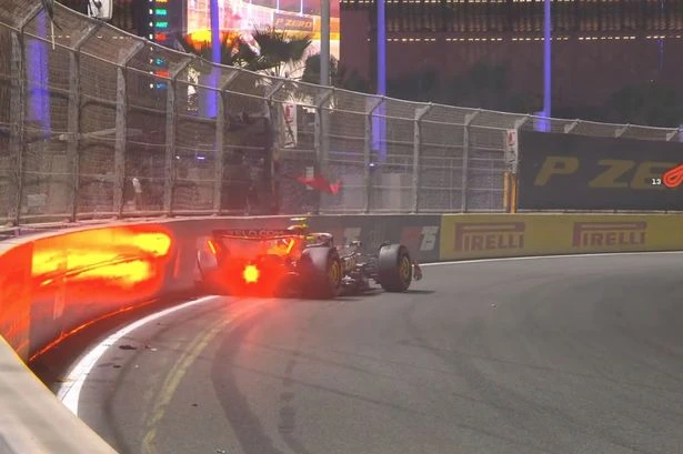 Lando Norris' X-rated rant as Saudi Arabian Grand Prix qualifying stopped after crash