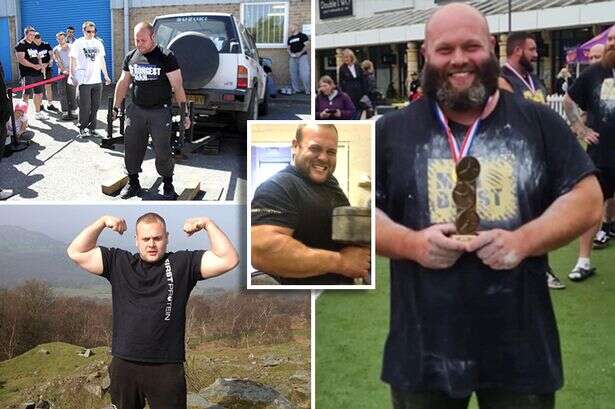 Strongman who 'couldn't carry a shopping bag' after car crash caught lifting a 4x4