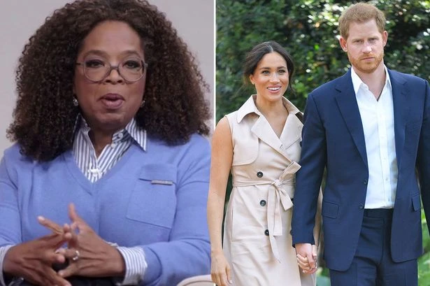Oprah Winfrey says she's Meghan and Harry daughter Lilibet's godmother 'by default'