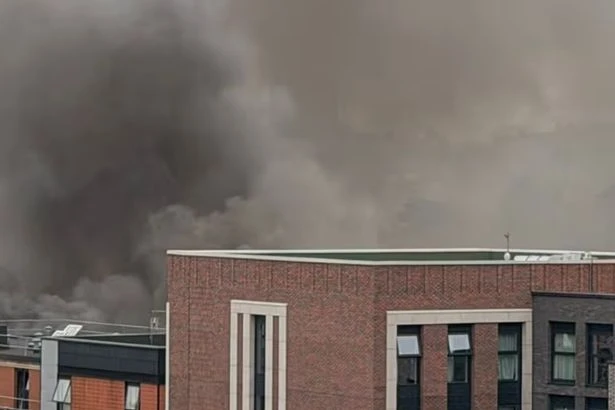 Nottingham fire as city centre rocked by 'big explosion' with properties 'evacuated'