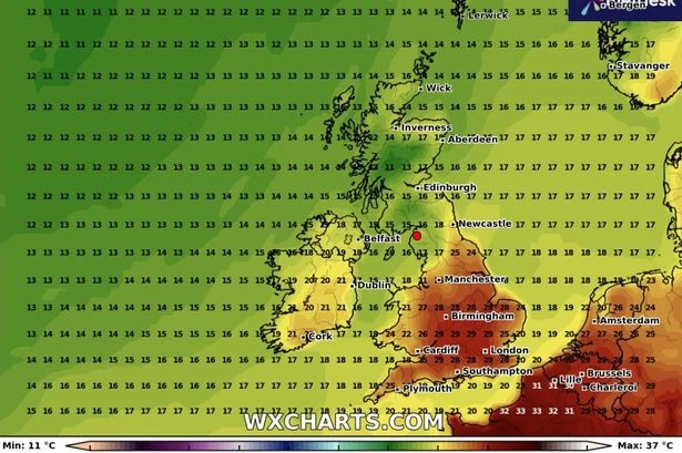 UK weather maps show return of 31C heatwave ready to blast Brits during summer holidays