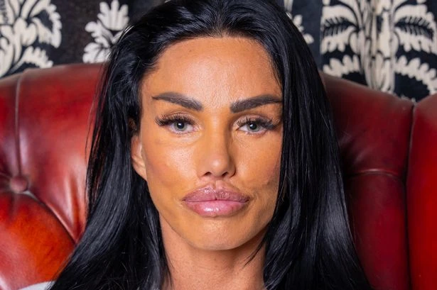 Katie Price shares worrying photo of 'humps' on her face during health concerns
