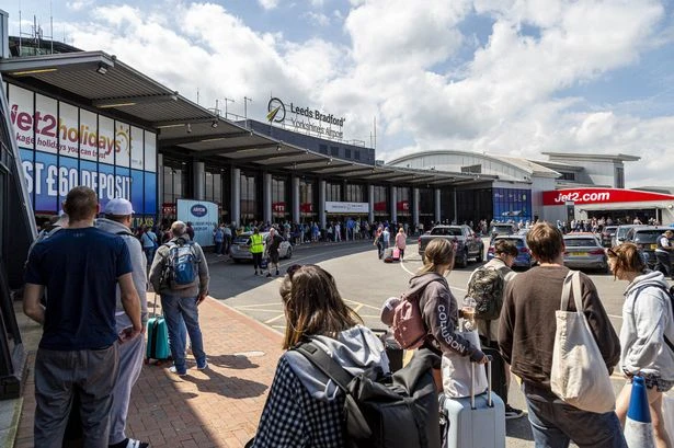Leeds Bradford Airport evacuated as passengers 'left sat on the tarmac'