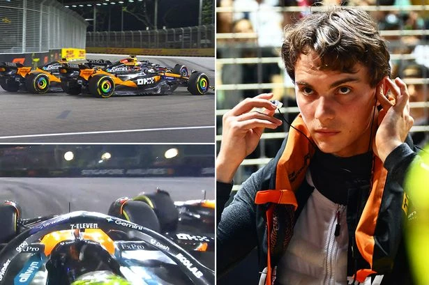 Oscar Piastri launches into X-rated rant as Lando Norris hails 'good racing'