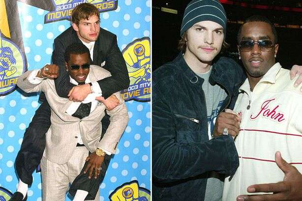 Ashton Kutcher 'regrets P Diddy friendship' and 'fears false claims' against him