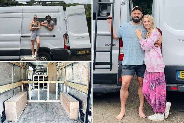 'House prices are disgusting' – so we splashed £4k making a van our home'