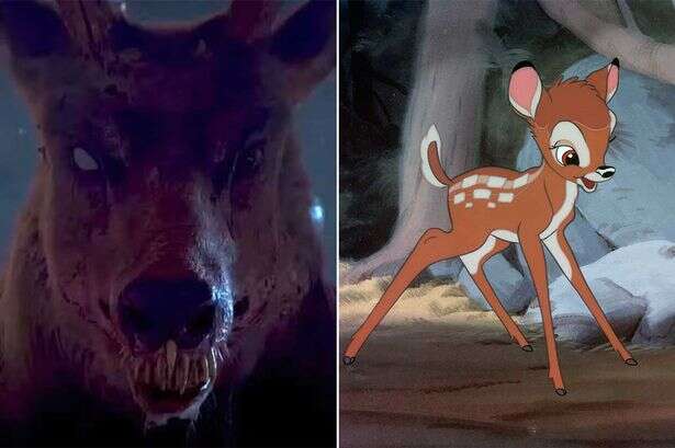 First look at Bambi horror film as beloved deer warped into gruesome killer stag