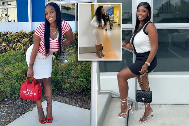 Parents fume at curvy 'Teacher Bae' who struts around school in skin-tight clothes