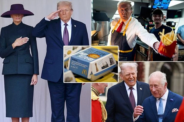 Menu for Trump's three-course state meal revealed – but he might have been better off with McDonald's