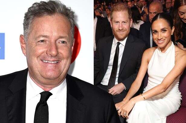 Piers Morgan brands Harry and Meghan 'spoilt brats' as he lays into them over Kate