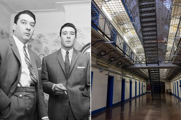 Notorious Kray twins back from the dead as they haunt halls of UK prison
