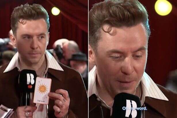 Danny Jones' BRIT Awards tarot card reading made chilling prediction