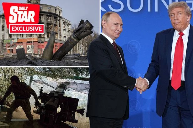 Trump 'will hand Putin part of Ukraine today' then he'll 'come back for the rest'