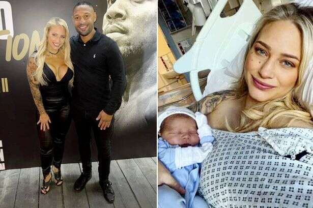 Ebanie Bridges gave Kell Brook teaser two years before their baby boy was born