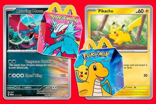 McDonald's new Pokemon cards already being flogged for a fortune - here's how Brits can get them