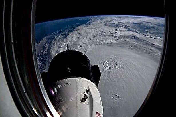 Hurricane Milton footage taken from space shows horror winds sweeping across Florida