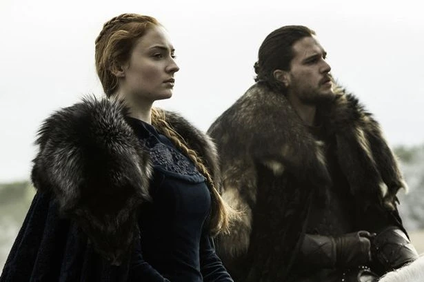 Sophie Turner says it was 'weird' playing Kit Harington's lover after Game of Thrones