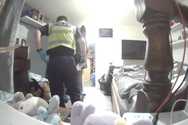 Cop caught on camera stealing woman's underwear while searching her home