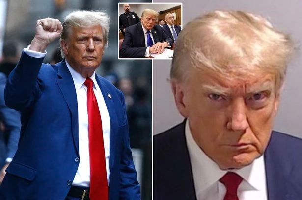 Trump's scowling snap is 'most monetised mugshot on record' two years on