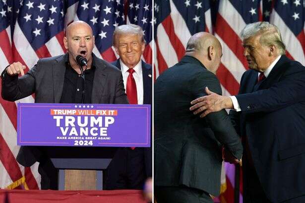 Dana White says nobody 'deserves' US presidency more than Donald Trump in incredible rant