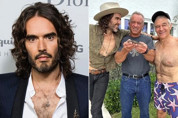 Russell Brand in Donald Trump's 'inner circle' after attempt to reinvent himself
