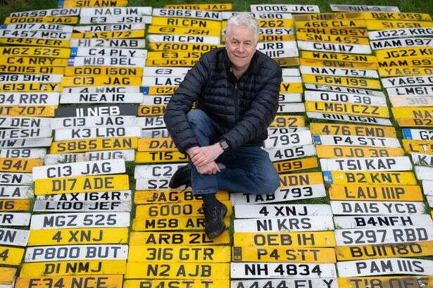 'Britain's most boring man' has UK's biggest number plate collection worth 'thousands'