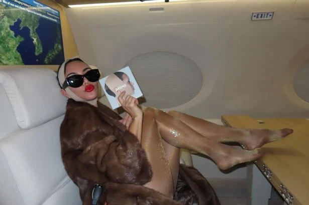 Kim Kardashian bares all on private jet in daring 'Bianca Censori' moment