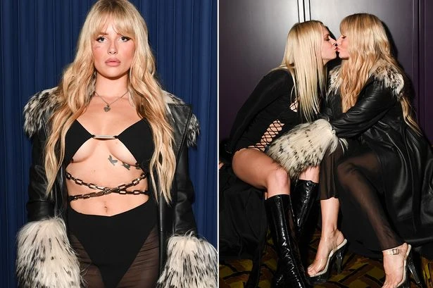 Lottie Moss dons risque outfit and flashes underboob days after Leonardo DiCaprio date