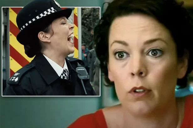 Olivia Colman made a child cry by hitting her with a belt as she thought she was acting