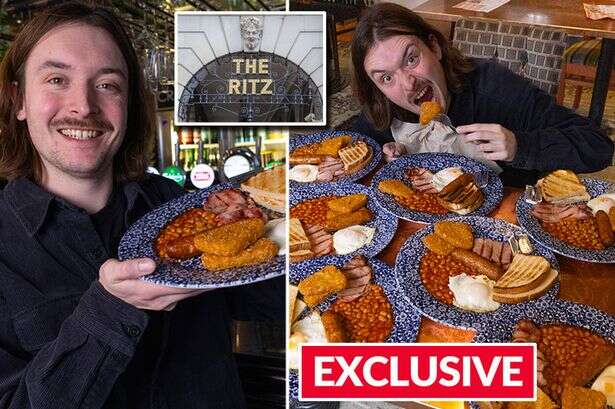 'I went to Spoons and had mega breakfast with 20 hash browns for price of Ritz fry up'