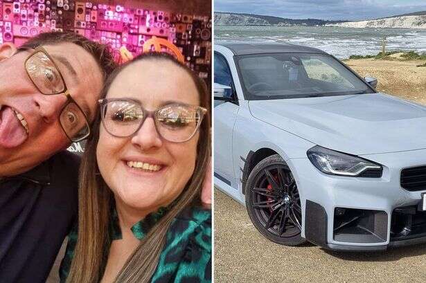 Lottery winner who dumped boyfriend after scooping £1m flaunts new fella and flashy car