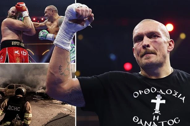 War-hardened world champion Oleksandr Usyk’s journey from defending Kyiv to boxing titles