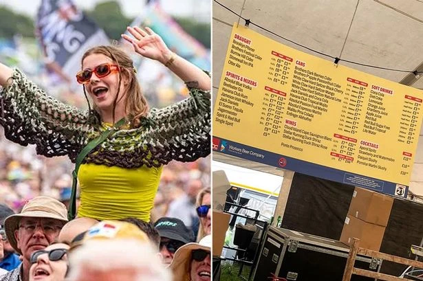Glastonbury 2025 drink prices revealed – it’s bad news if you like particular drink