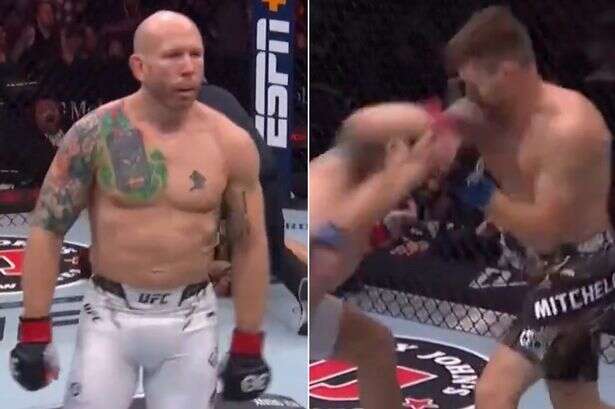 UFC star suffers seizure after sickening 'hammer' punch KO