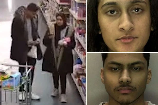 Moment newlyweds shop for Poundland giraffe masks before attacking stepmum in chores row