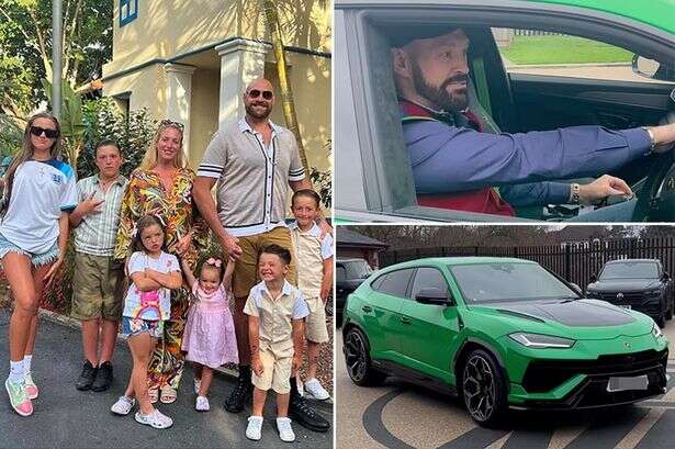 Tyson Fury bought first car at 10 for £60 – 'if my son wants a Lambo he's got to earn it'