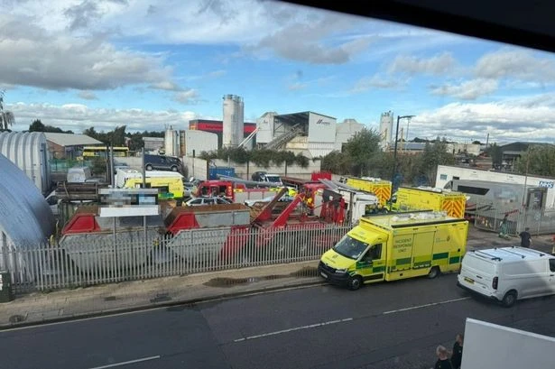 Man dies after 'car falls on him' at UK scrap site as investigation underway