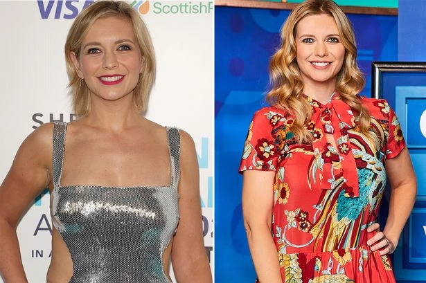 Countdown beauty Rachel Riley wows in sequin dress at Women's Football Awards